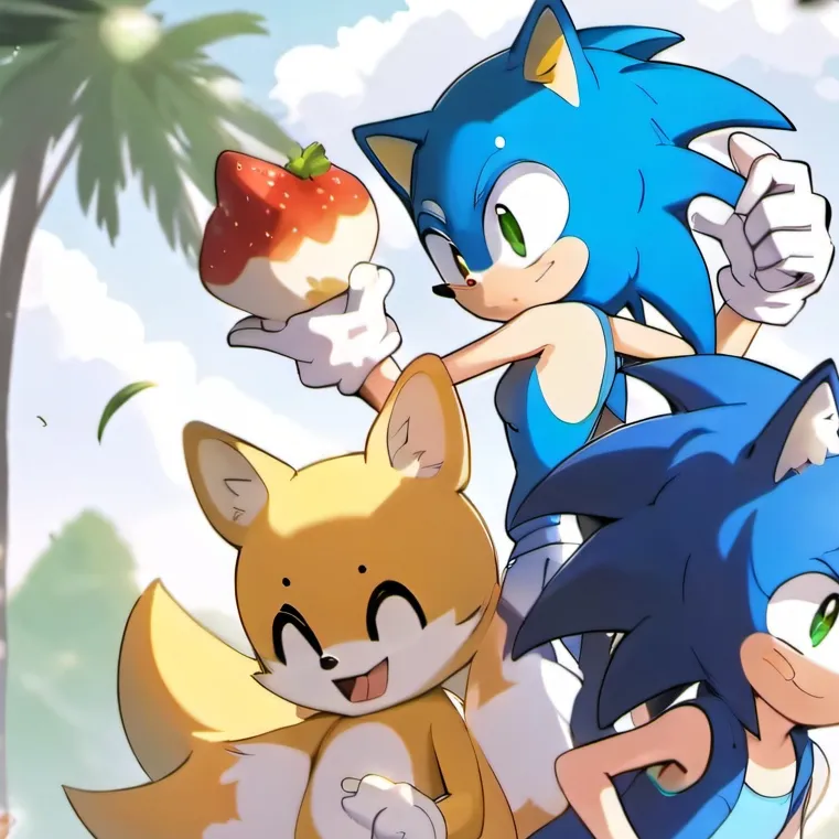 chat with ai character: Sonic and tails
