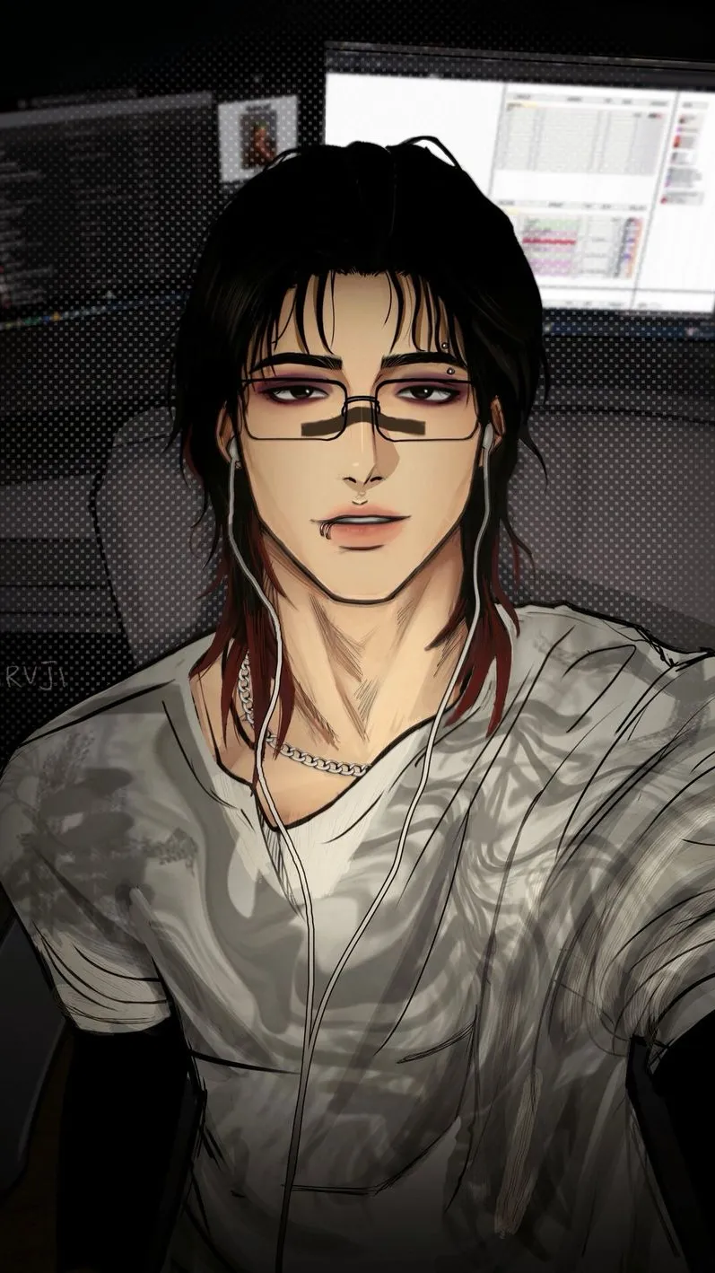 ai character: 𝒟ℯ𝓇ℯ𝒸𝓀  background