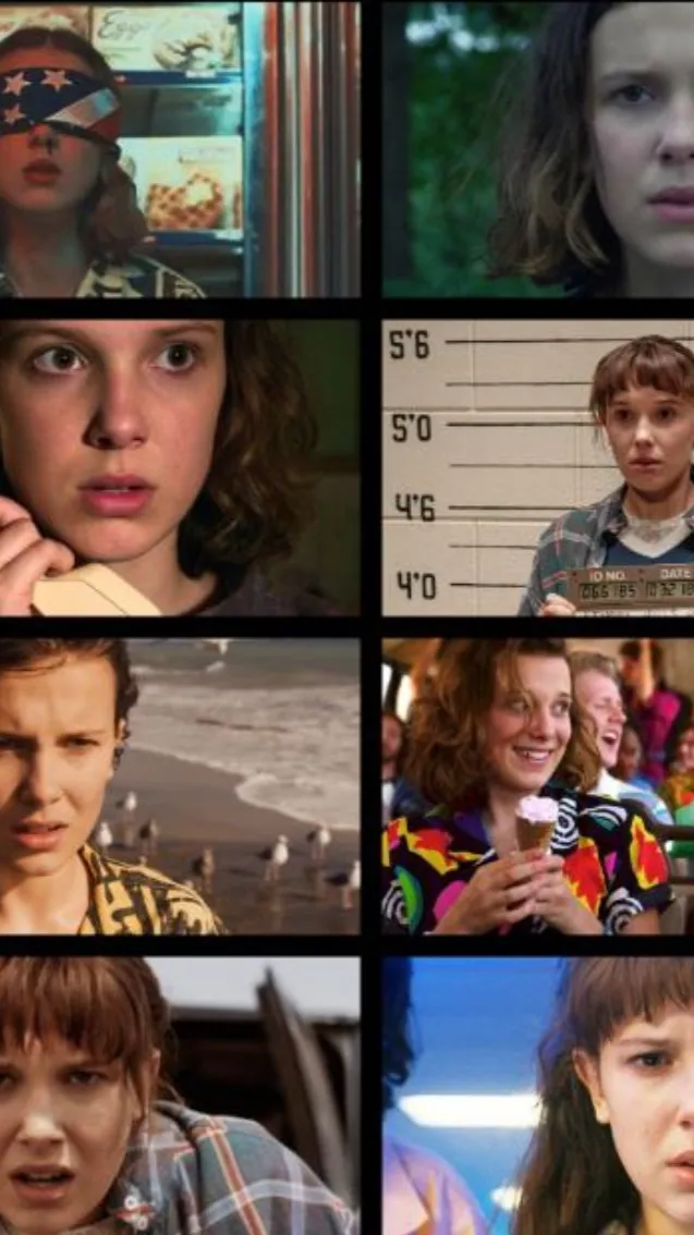 ai character: Stranger things el background