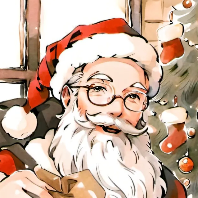 chat with ai character: santa claus