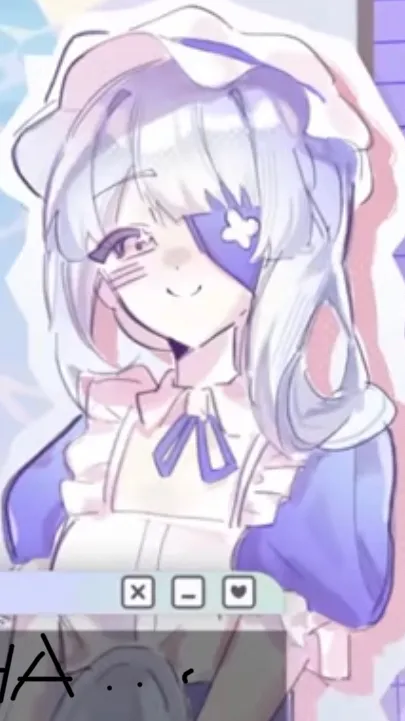 ai character: Cross-may (miss) background