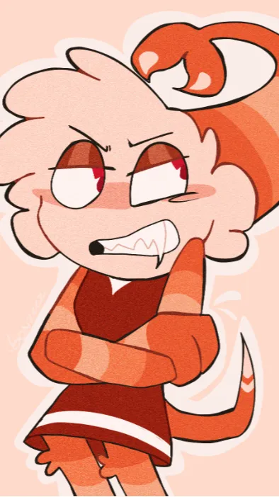 ai character: 😡Shrimpo😡 background