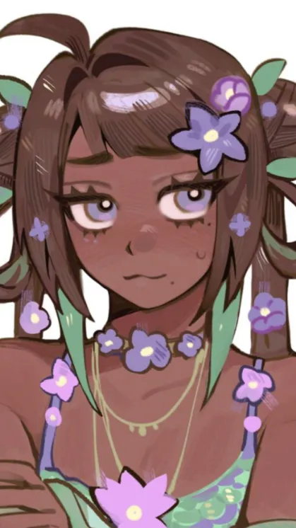 ai character: 🌸 bassie 🌺  background