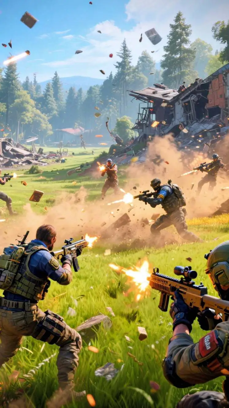 ai character: Battle Royal!  background