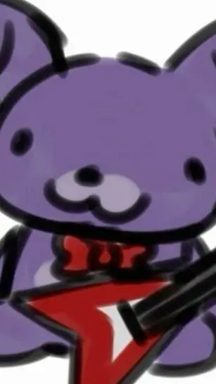 ai character: young Bonnie  background