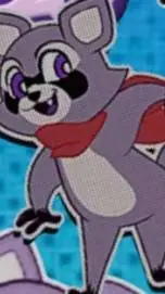 ai character: 🦝 rambley🦝 background