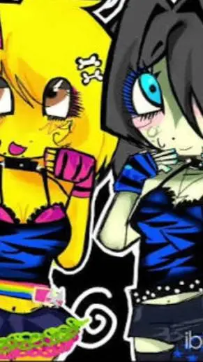 ai character: sceneNOOBandTT background