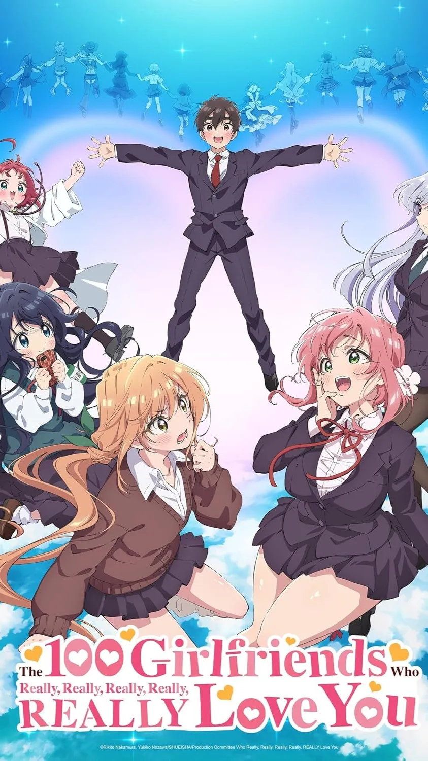 ai character: 100 girlfriends  background
