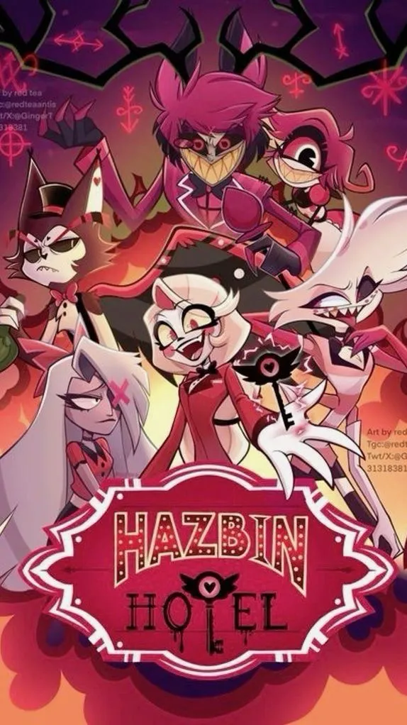 ai character: Hazbin Hotel background