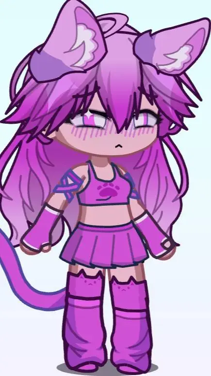 ai character: UwU cat  background