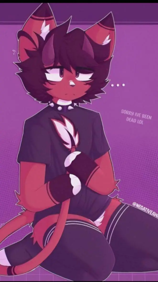 ai character: Demon Femboy background