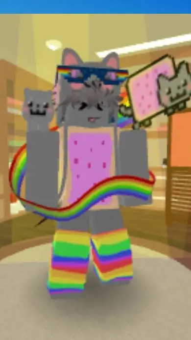 ai character: Ashey nyan cat✨ background