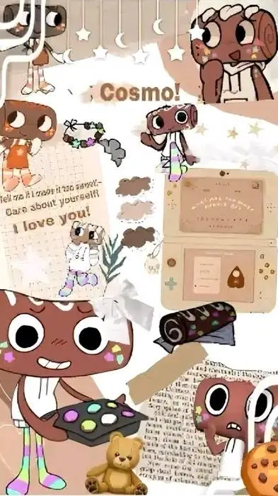 ai character: cosmo the pastry!! background
