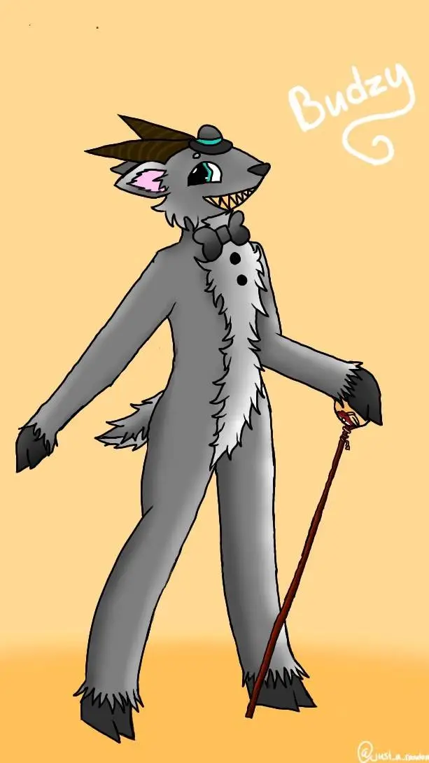 ai character: Budzy (my OC) background