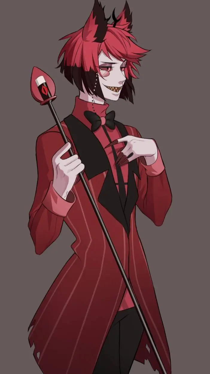 ai character: Alastor :D background