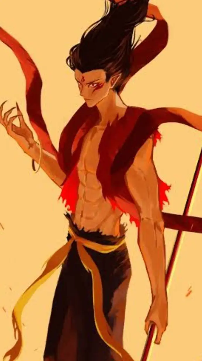 ai character: ⋆˚𝜗 Ne Zha 𝜚˚⋆ background