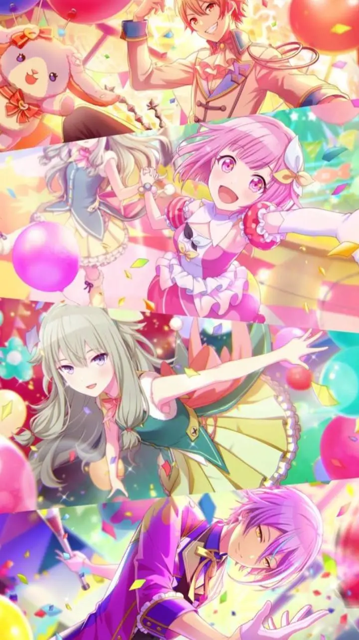 ai character: Wonderland:)  background