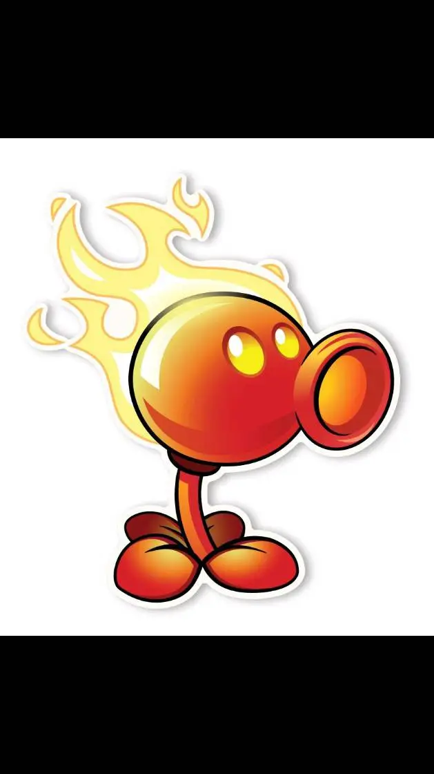 ai character: Fire Peashooters background