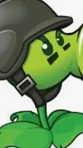 ai character: Gatling Pea background