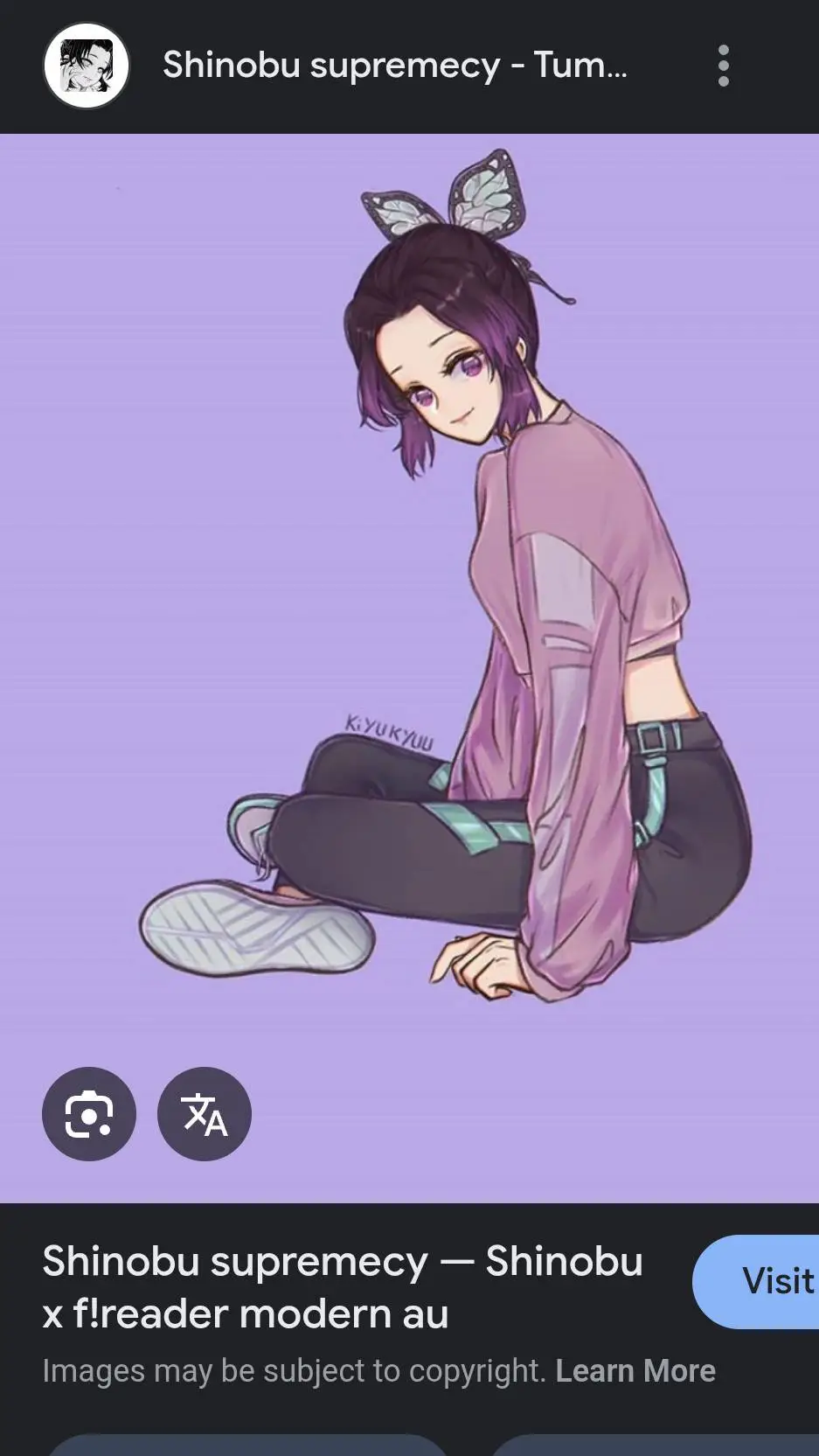 ai character: Modern au background