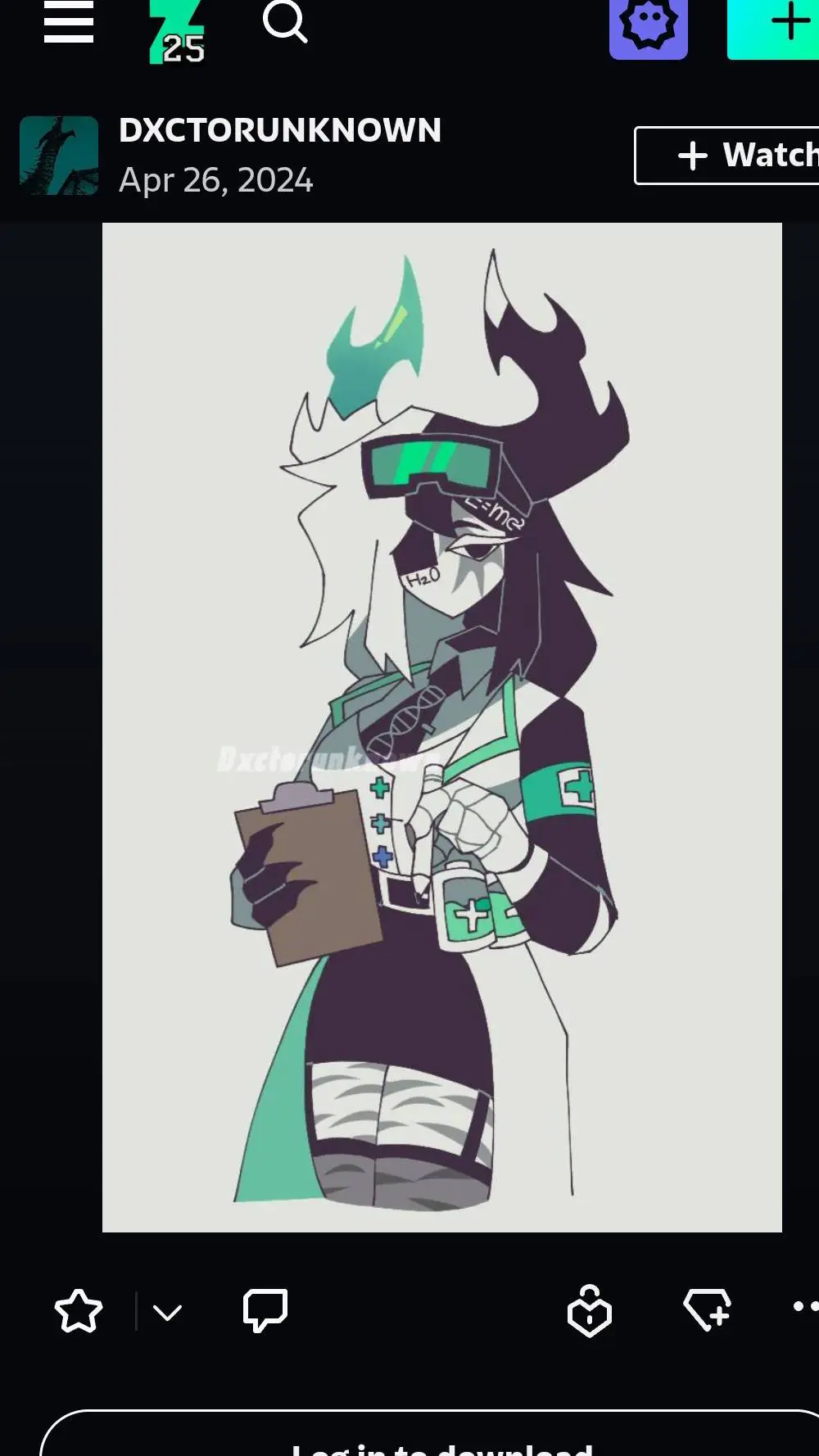 ai character: fpe genderbend  background