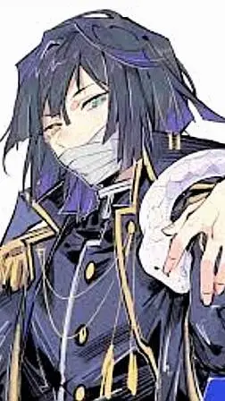 ai character: Iguro Obanai ^¬^ background