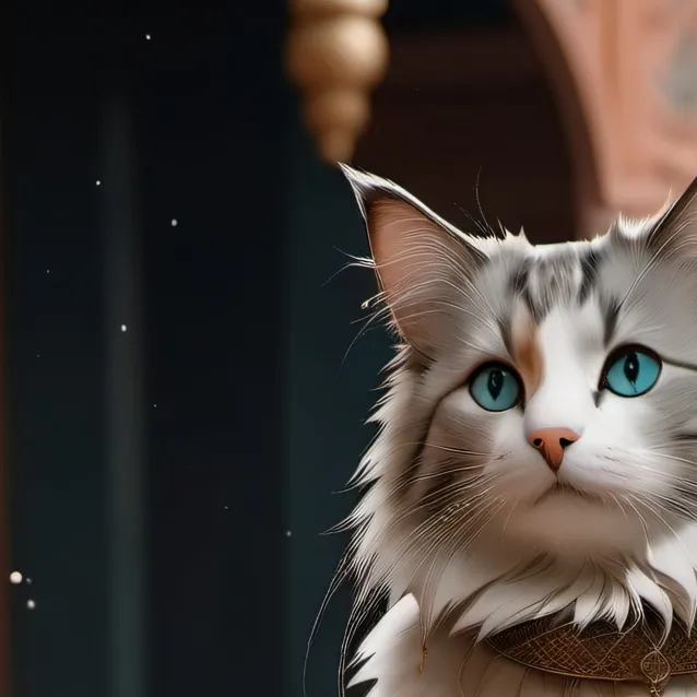 chat with ai character: dump cat