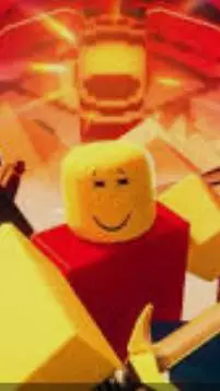 ai character: block tales.  background