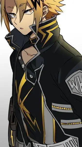 ai character: Drunk, Denki..🍾 background