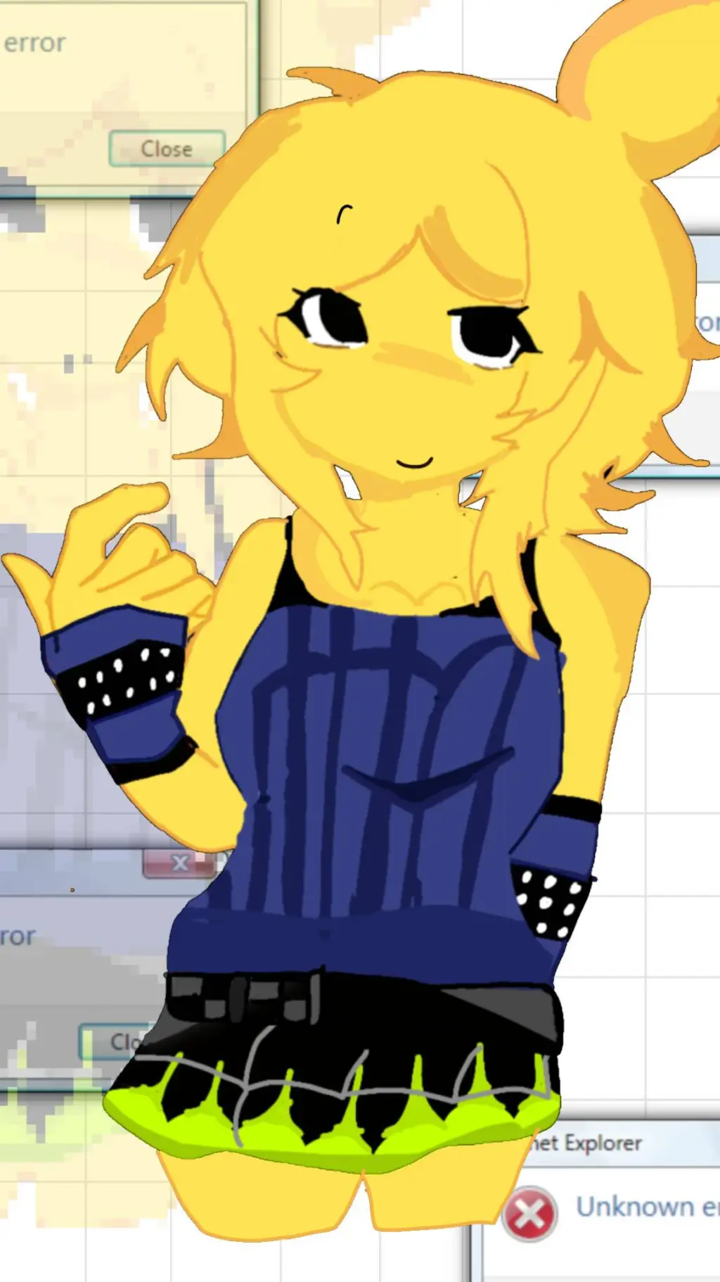 ai character: ×∆noob party× background