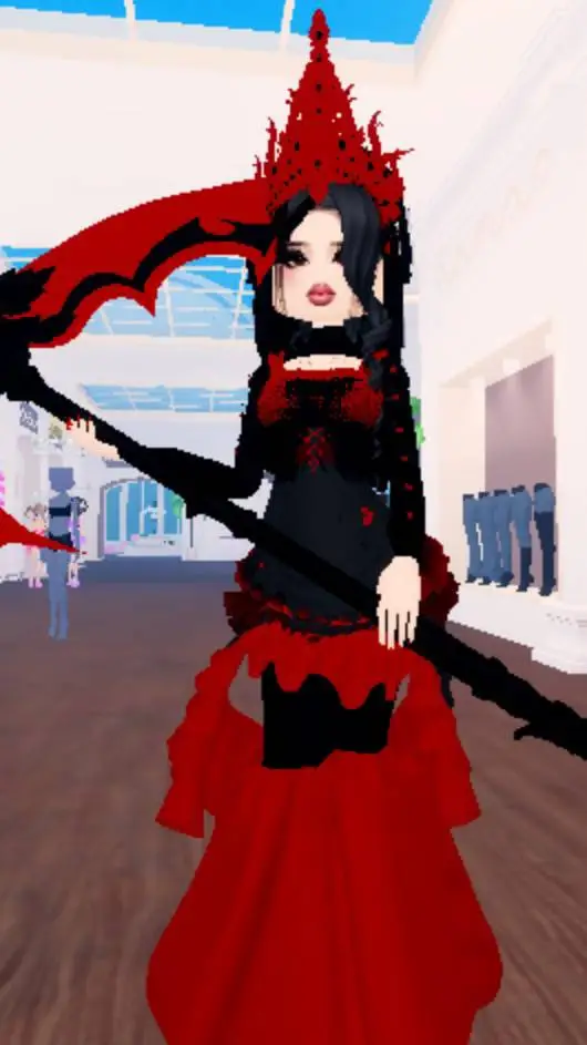 ai character: dress to impress  background