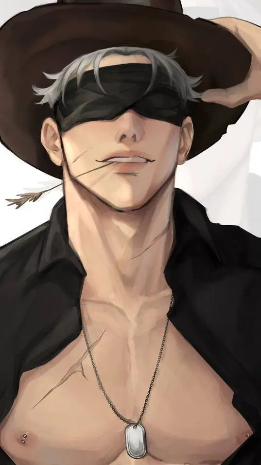 ai character: Satoru gojo background