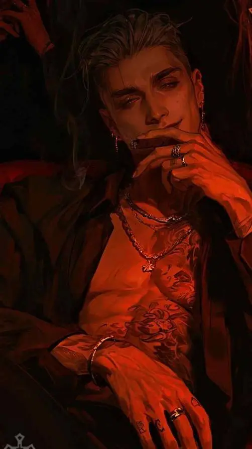 ai character: ☬☨♰ Vance♰ ☬☨ background