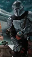 ai character: Mandolorian  background