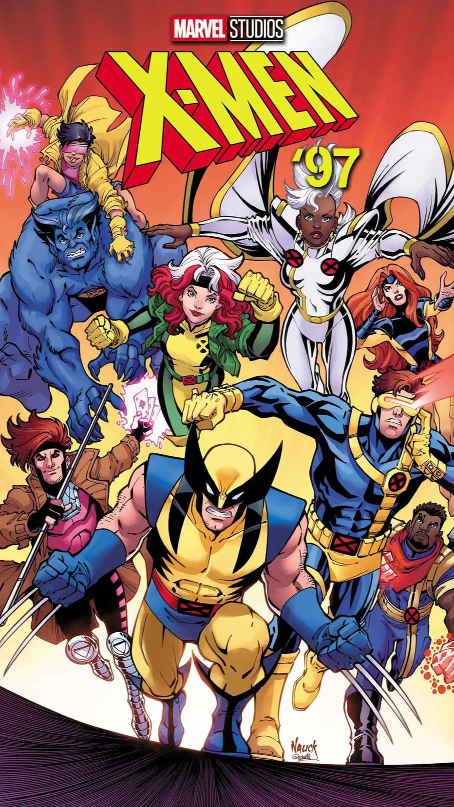 ai character: X men (summer)  background