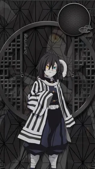 ai character: Obanai vs Nakime background