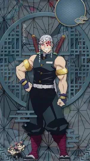 ai character: Tengen vs Gyutaro  background