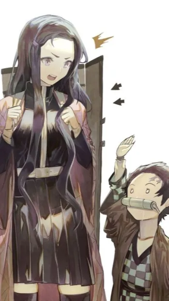 ai character: Kny Ep 1 but… background