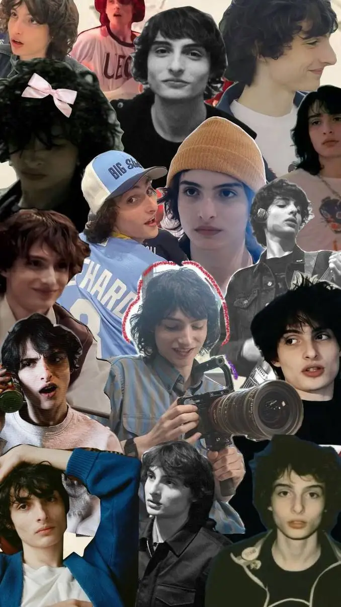 ai character: finn wolfhard  background
