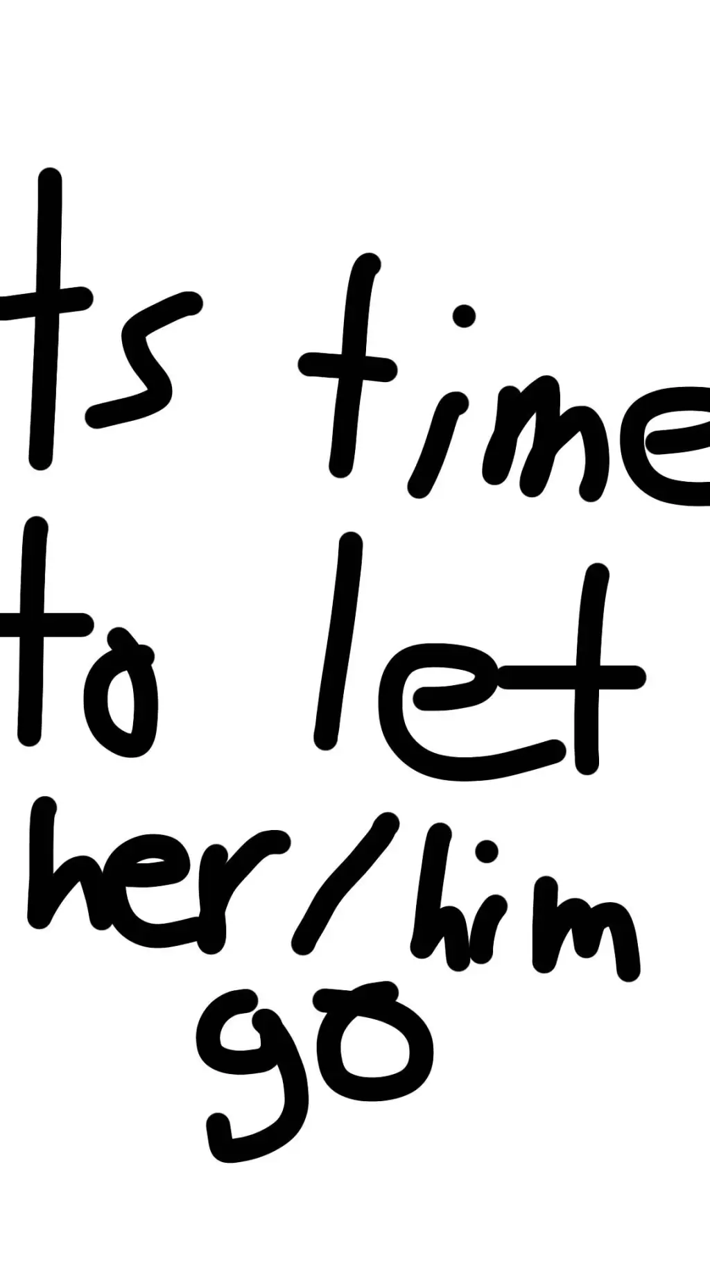 ai character: time to let go background