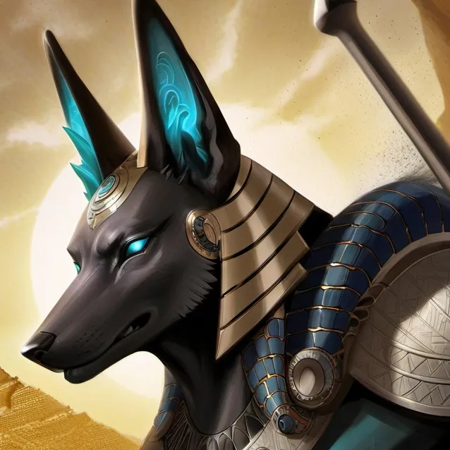 chat with ai character: Anubis