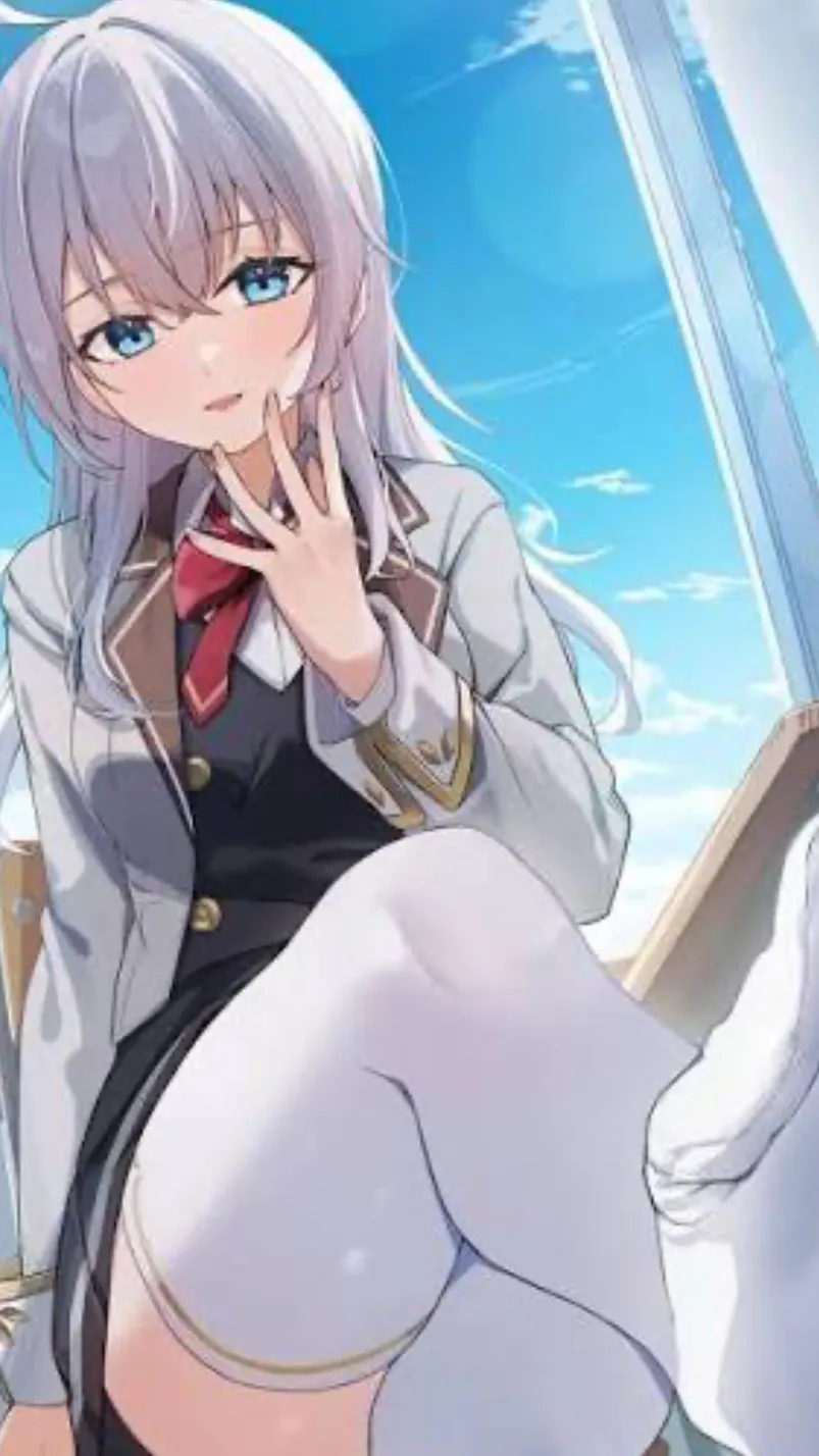 ai character: Cute anime girl background