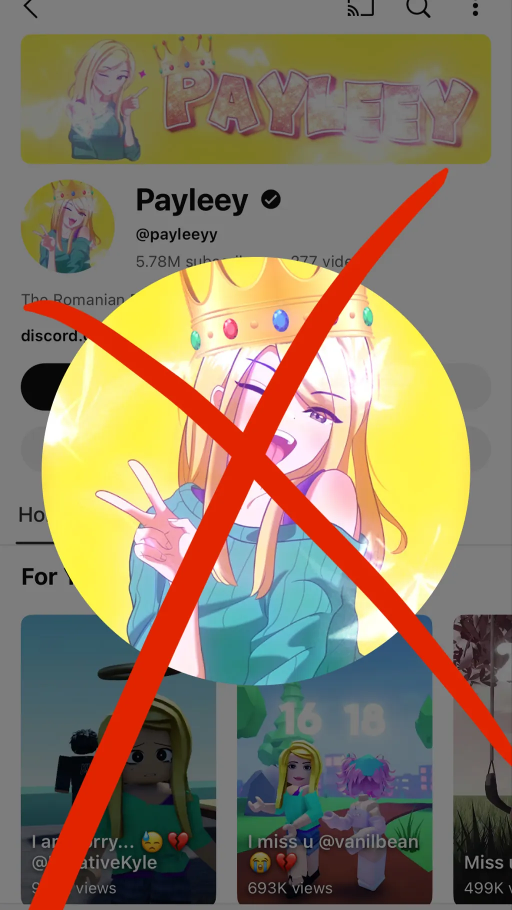 ai character: Exposing payleey.. background