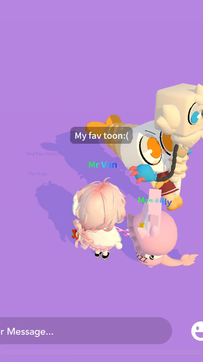 ai character: Noo my baby:( background
