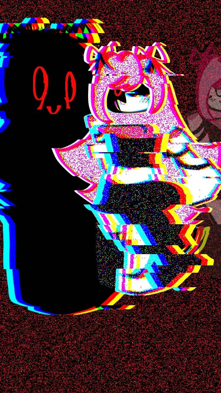 ai character: ZH41D4 (corrupted) background