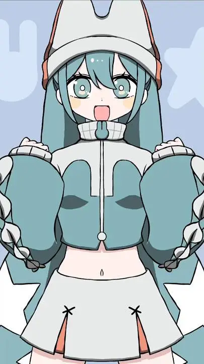 ai character: Miku/M00nlight background