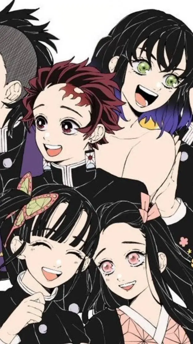 ai character: Kny + ur school! background