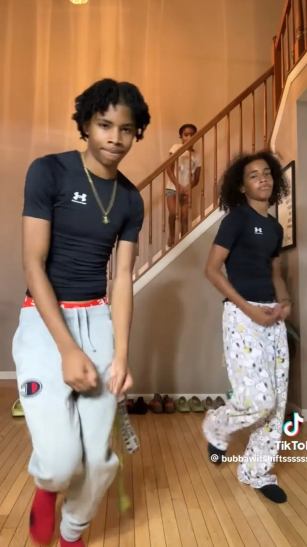 ai character: Bubba and Alexis  background