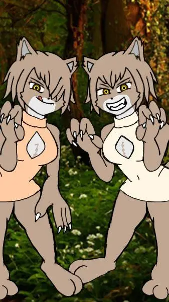 ai character: Coyote sisters  background