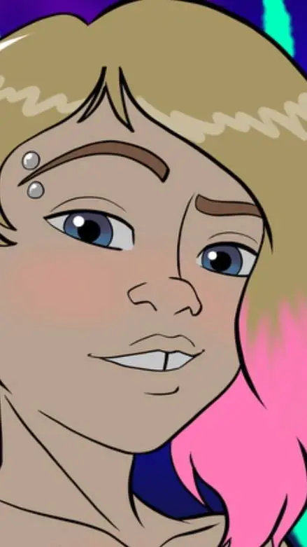 ai character: SpiderGwen background